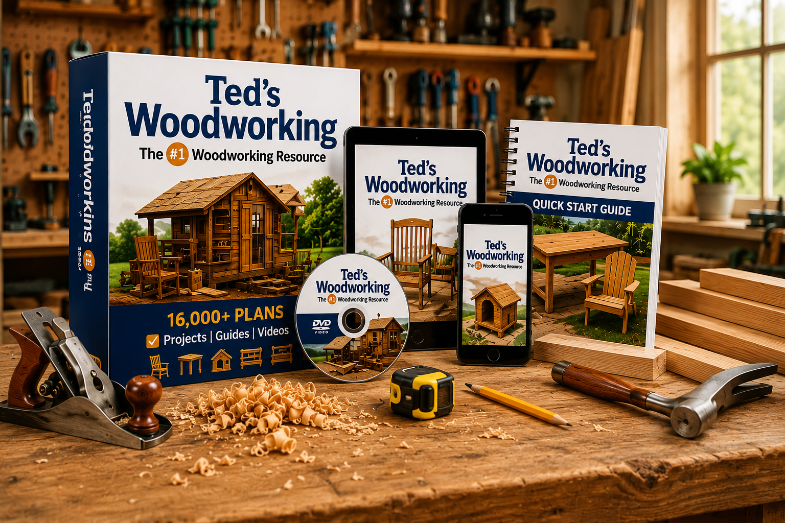 TedsWoodworking Review 2026: 16,000+ Woodworking Plans – Is It Worth It?