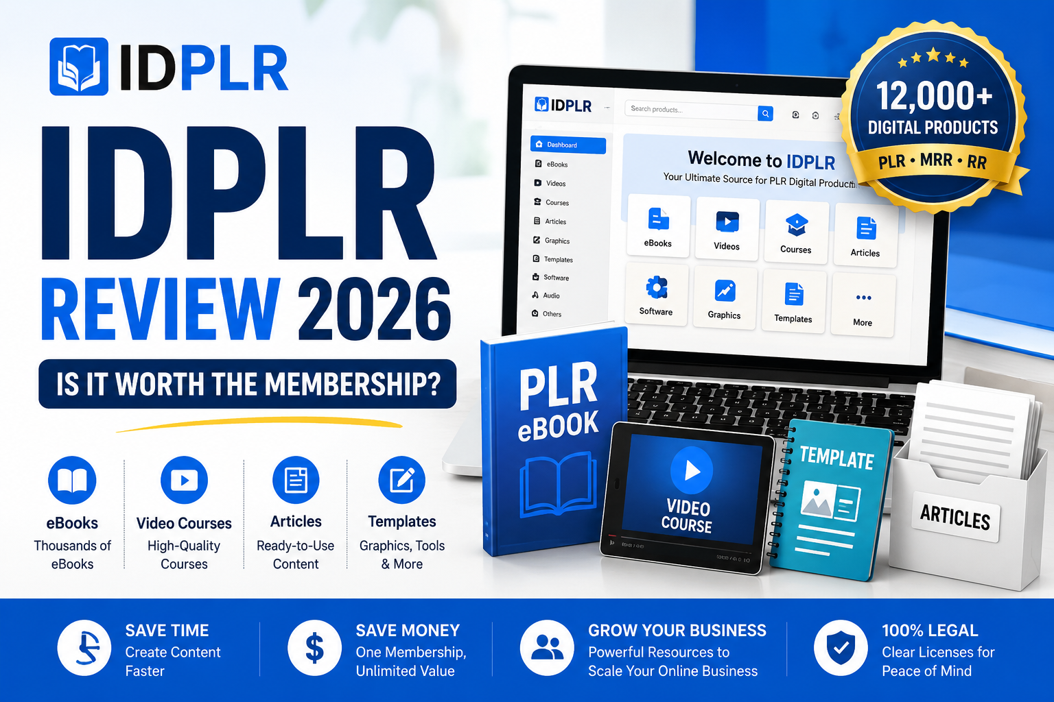 IDPLR Review 2026: Is It Worth Joining for PLR Products?